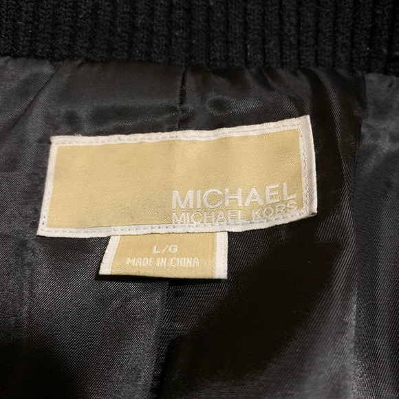 Michael Kors Leather Jacket - Picture 6 of 8